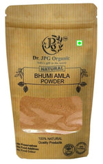 DR. JPG Organic Natural Bhumi Amla Powder (200g) | Pure Phyllanthus Niruri / Bhumyamalaki Powder