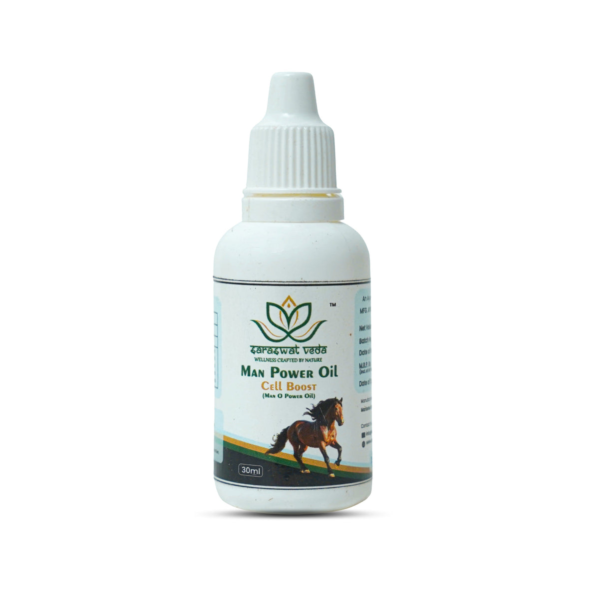 Saraswat Veda Man Power Ayurvedic Oil 30ml