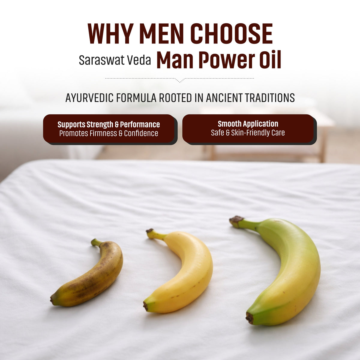 Saraswat Veda Man Power Ayurvedic Oil | 30 ml