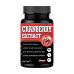 Adorreal Cranberry Capsules (60 Capsules) | Concentrated Extract with Vitamin C & D-Mannose for Urinary Tract Health & Kidney Support