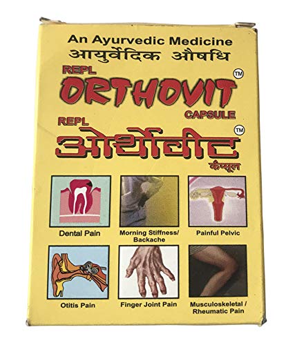 REPL Orthovit Capsule | Helps Manage Morning Stiffness, Joint Pain & Dental Pain - 30 Capsules