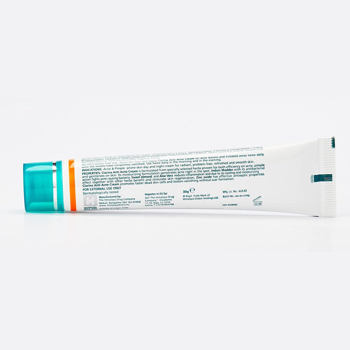 Himalaya Clarina Anti-Acne Cream - 30gm Tube