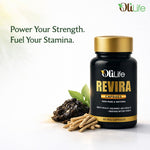 OliLife Revira Capsules 30 Caps | Ayurvedic Supplement with Original Himalayan Shilajit for Energy, Stress Relief & Physical Performance Support