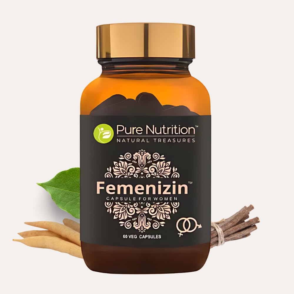 Pure Nutrition Femenizin 60 Capsules | Women’s Wellness & Daily Health Support Supplement