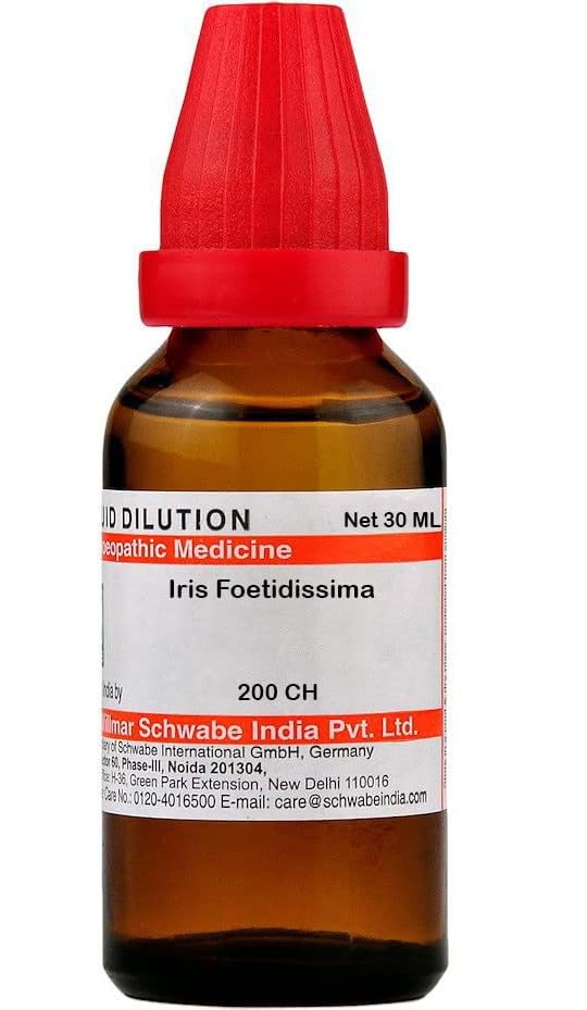 Dr Willmar Schwabe India Iris Foetidissima Dilution 200 CH - Pack of 2