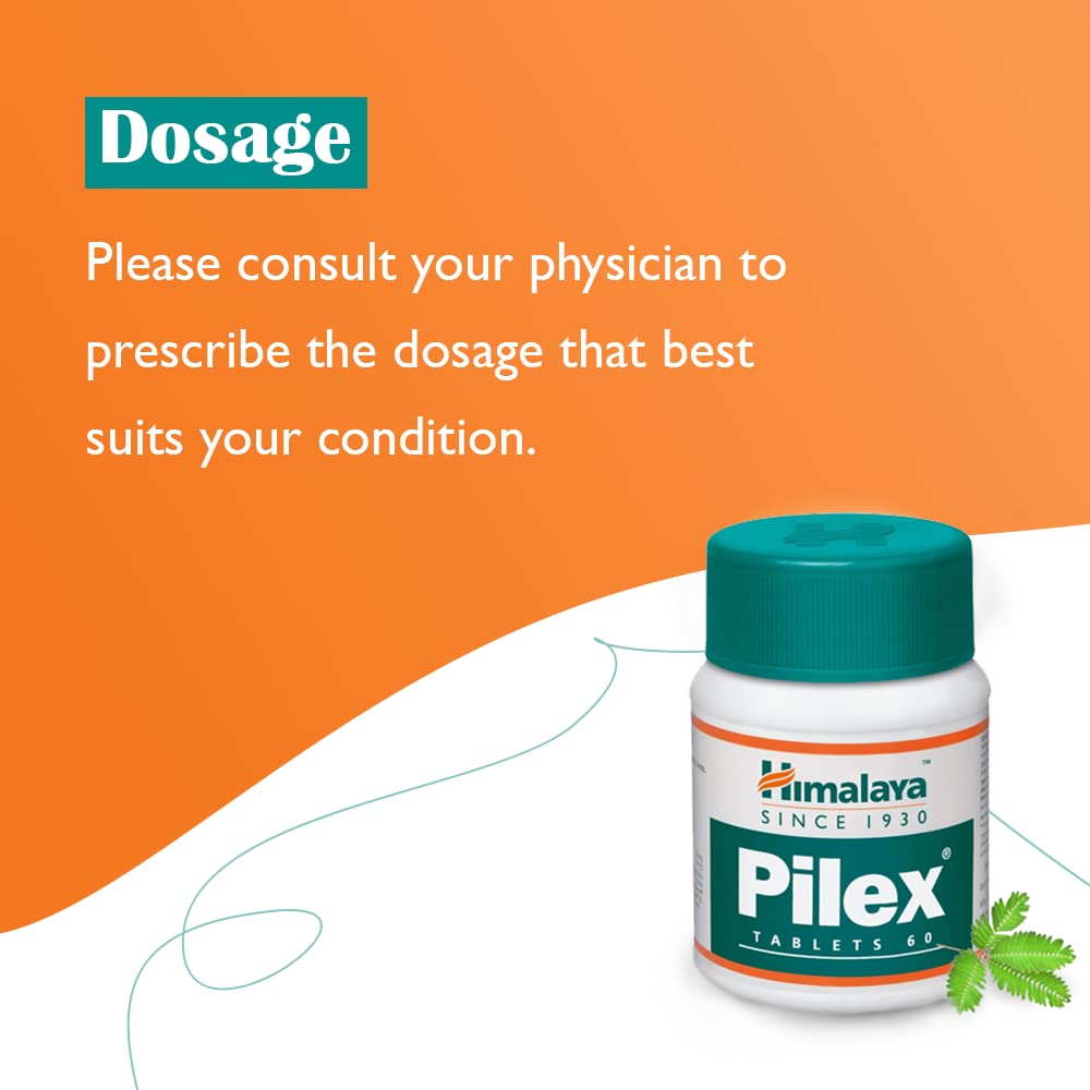 Himalaya Pilex Tablets - 60 Tablets