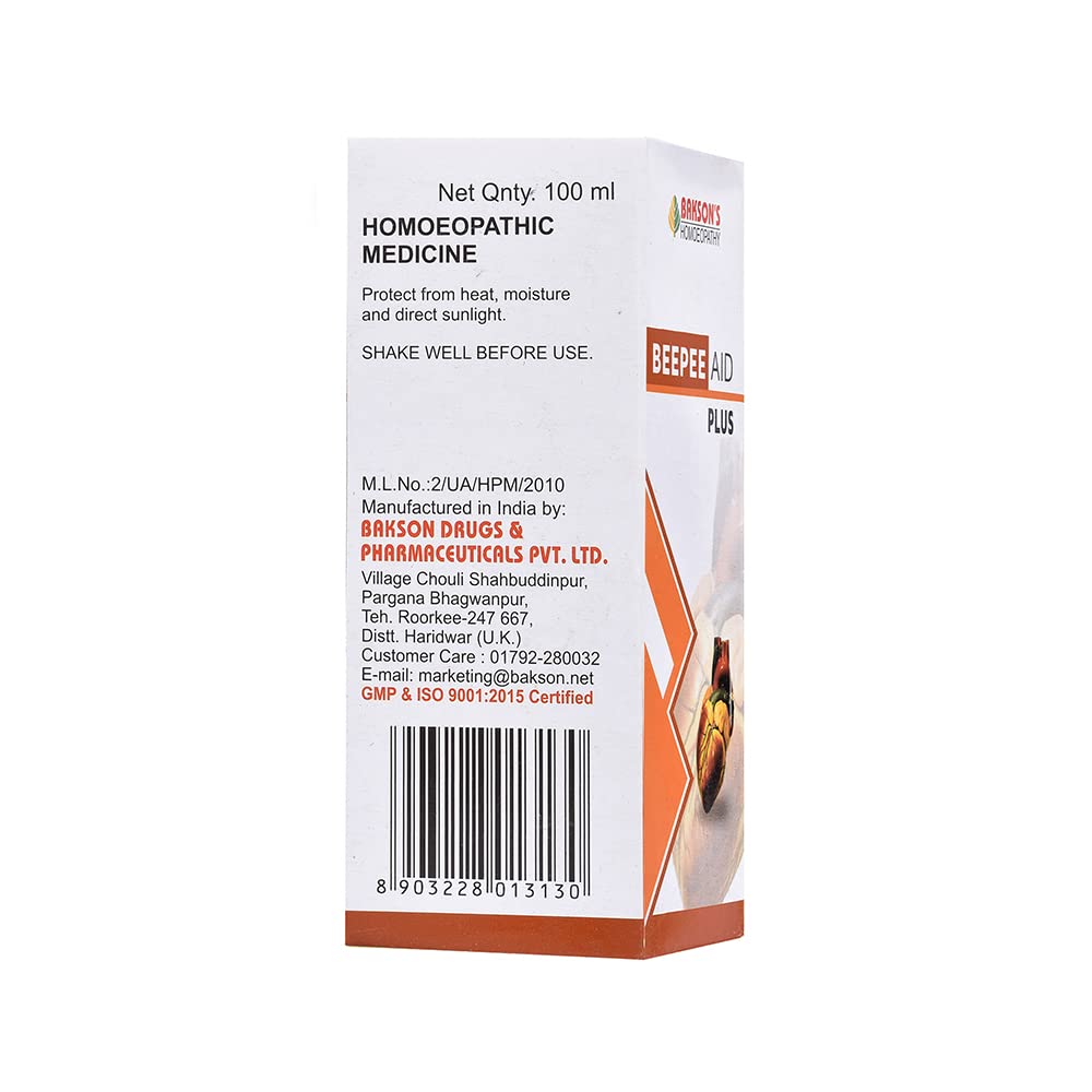 Bakson's Beepee Aid Drop - 30ml - Pack of 2