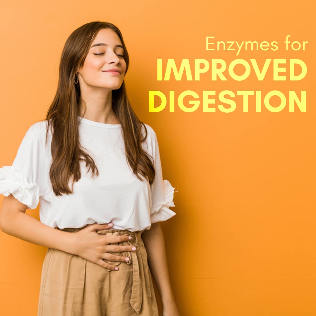Pure Nutrition Digestive Enzyme 120 Capsules | Digestive Health & Nutrient Absorption Support