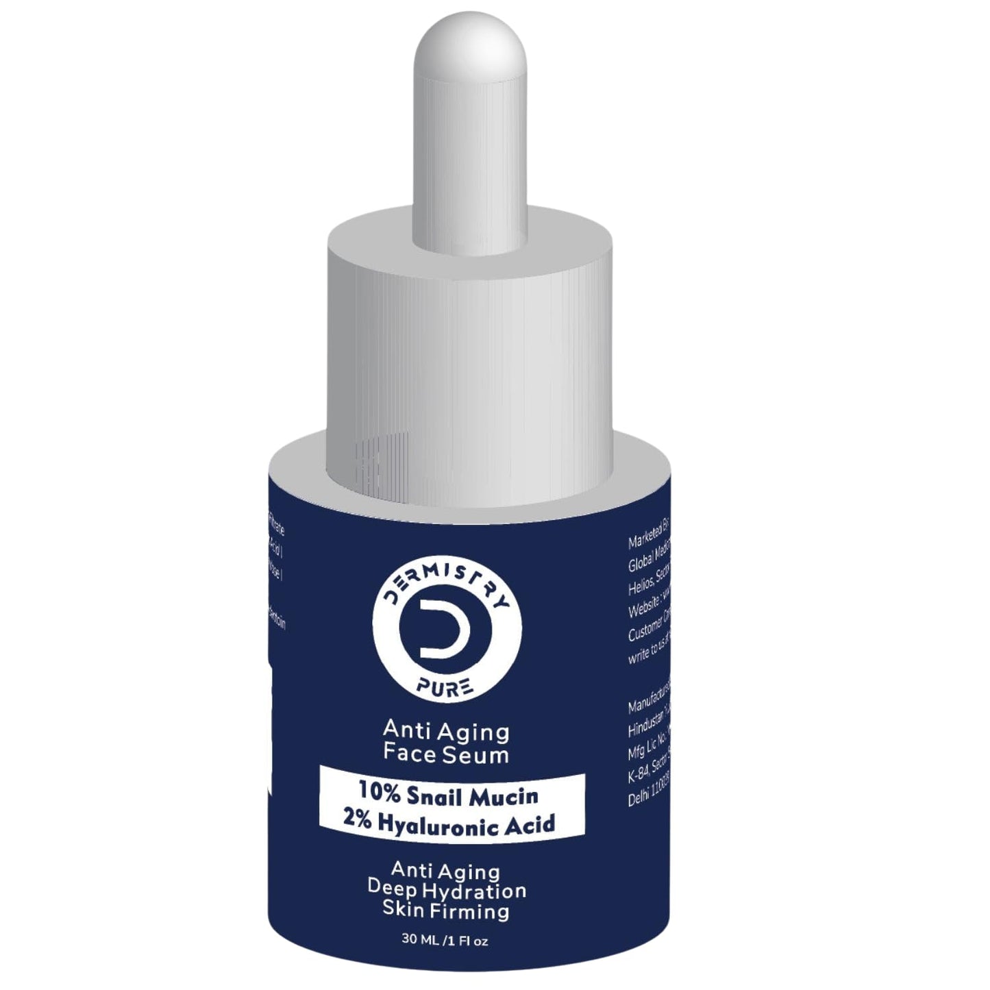 Dermistry Pure 2% Retinol 2% Hyaluronic Acid Anti Aging Face Serum