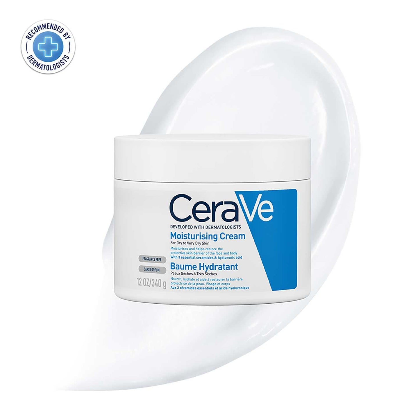 CeraVe Moisturising Cream for Dry to Very Dry Skin | Hydrating Face Care Product