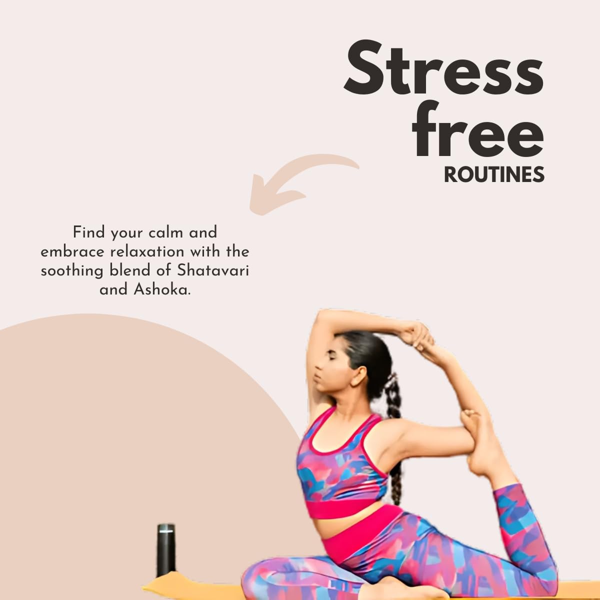 Pure Nutrition Women's Total Wellness Capsules  | Supports Stress Management, Digestive Health, Enhanced Energy, Hormonal Balance, & Improved Immunity & Metabolism | 60 Veg Capsules