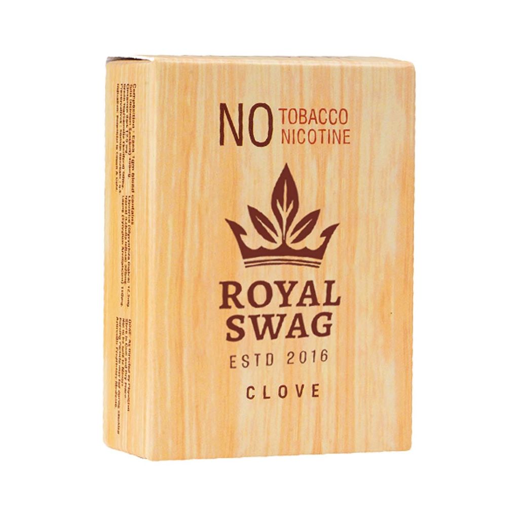 Royal Swag Herbal Cigarettes Clove Flavour - 100% Tobacco & Nicotine Free