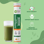 Pure Nutrition Super Greens 500mg Effervescent Tablet Lime - 20 Tablets