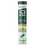 Vitaminnica ACV  Moringa Effervescent Tablets 500mg - Gut Health & Weight Support, 15 Count