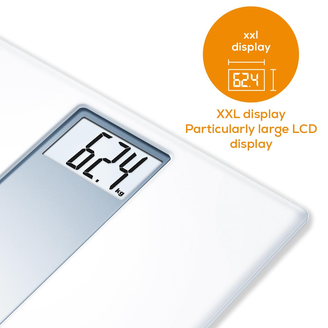 Beurer PS 160 Bathroom/Weighing Scale White