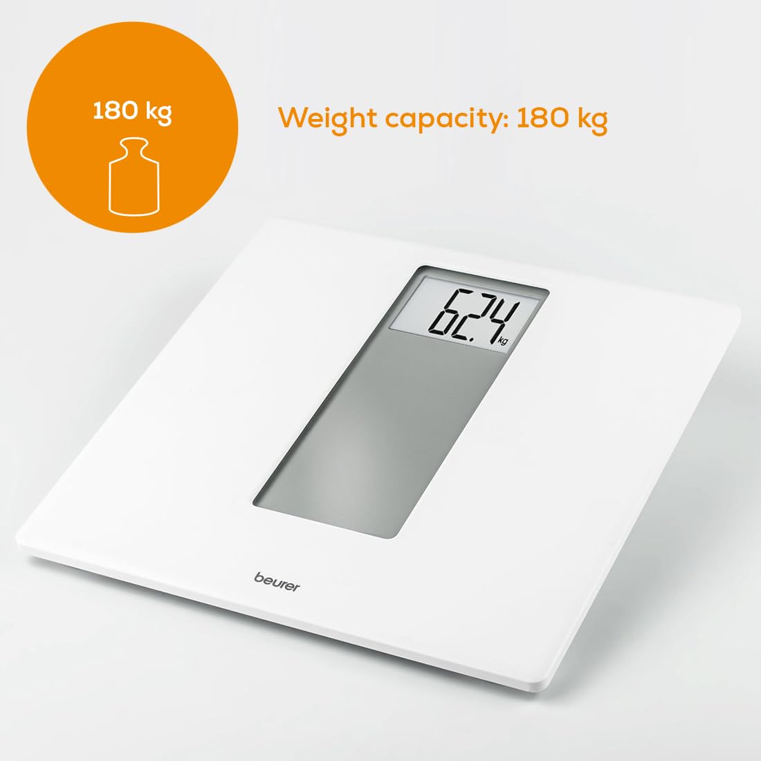 Beurer PS 160 Bathroom/Weighing Scale White