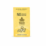Royal Swag Ayurvedic Herbal Wellness Sticks Ginger Flavour - 100% Tobacco & Nicotine Free (10 Sticks)