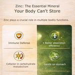 Pure Nutrition Zinc Gluconate 60mg, 120 Capsules | Immune & Skin Health Support