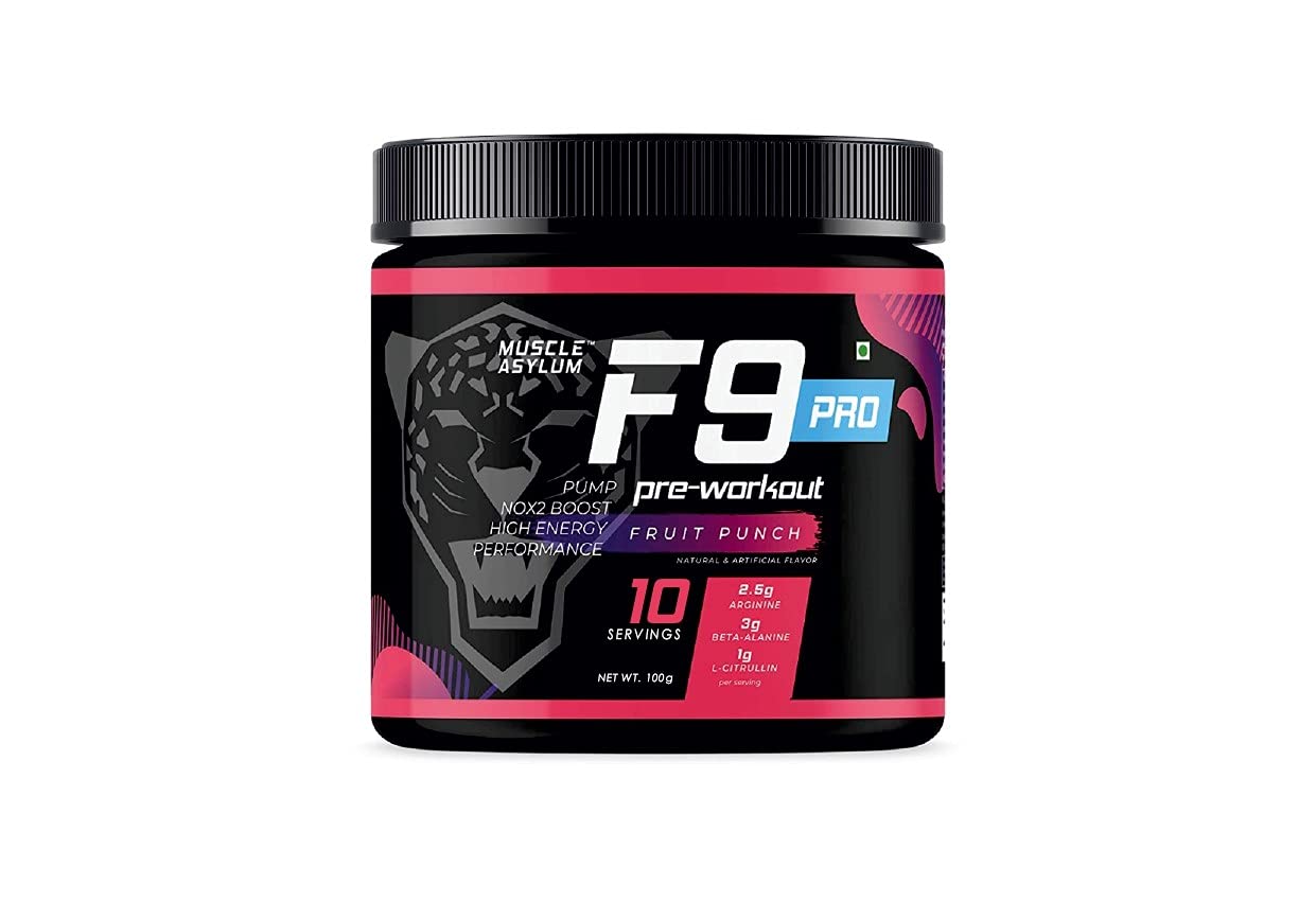 Muscle Asylum F9 Series Pre-Workout Powder