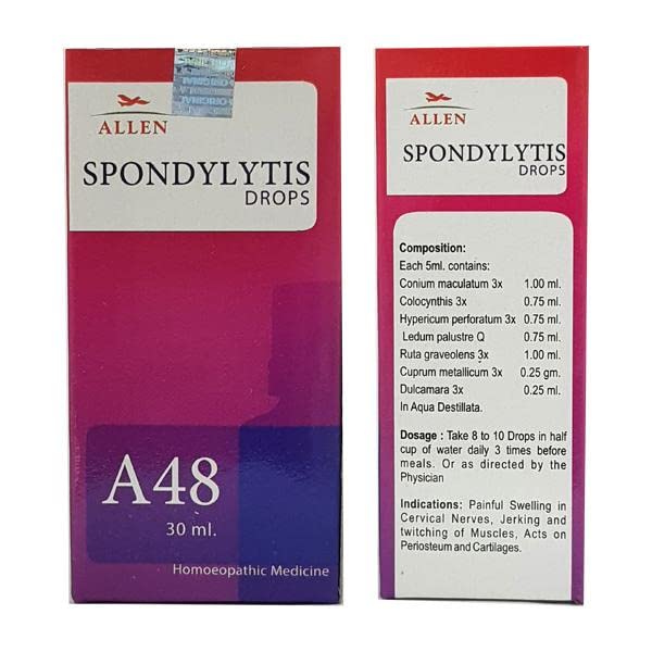 Allen A48 Spondylytis Drop - 30ml