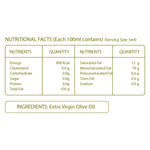 Pure Nutrition Virgin Olive Oil 500ml PET Bottle | Premium Cold Pressed Cooking Oil