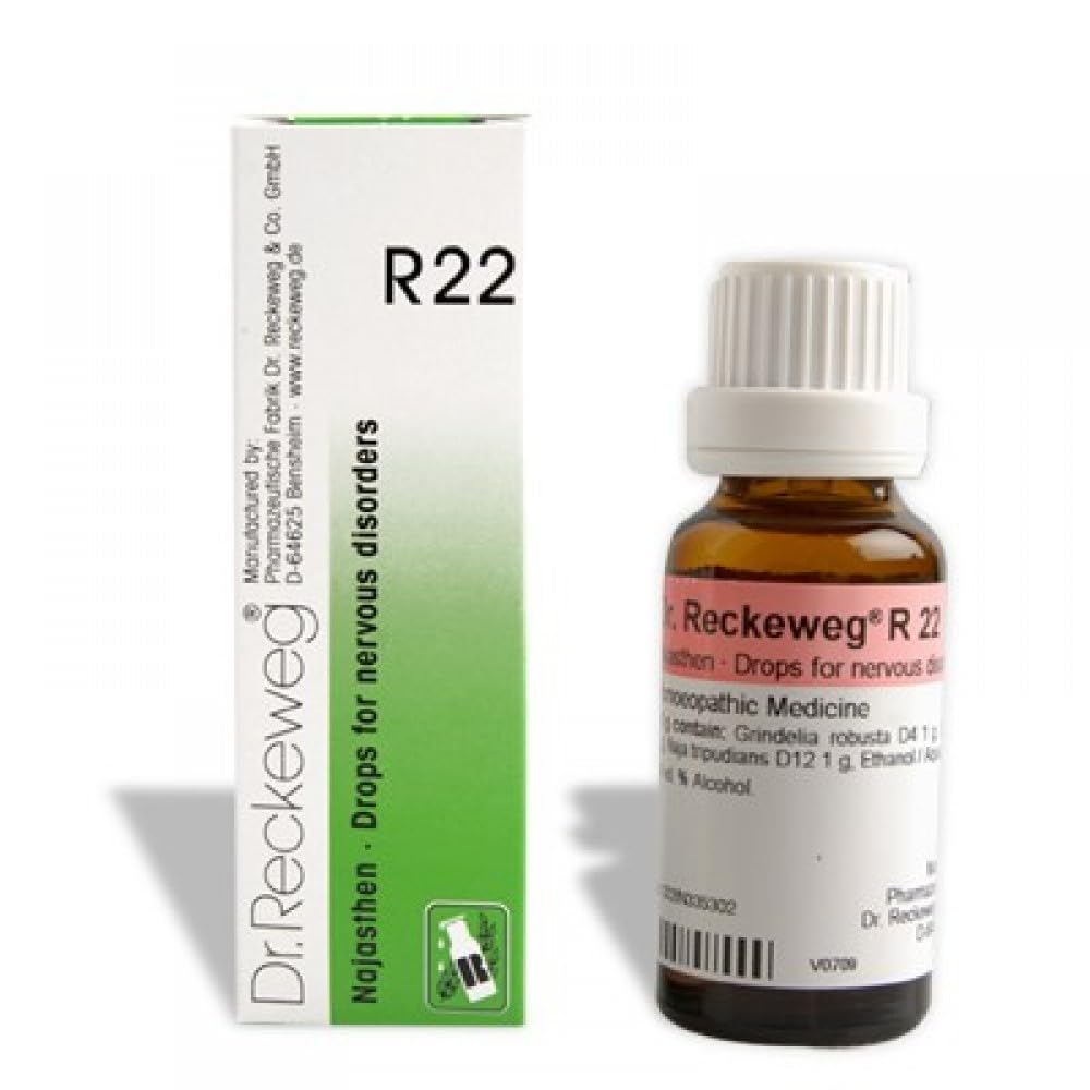 Dr. Reckeweg R22 Nervous Disorders Drop - 22ml