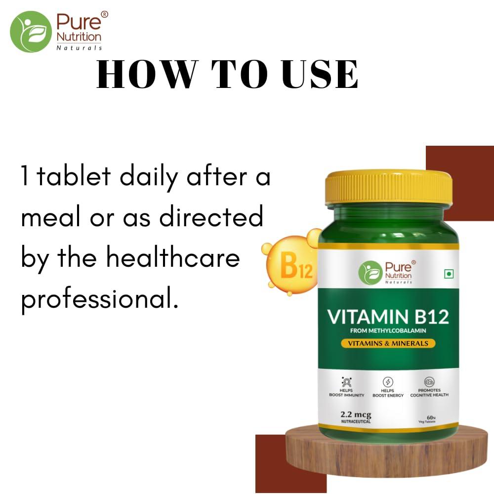 Pure Nutrition Vitamin B12 Tablets