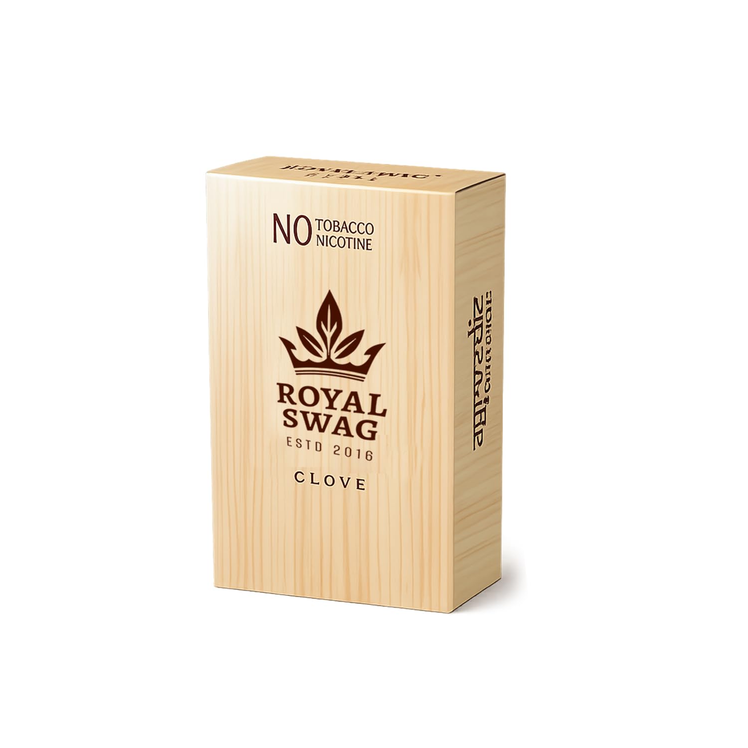Royal Swag Ayurvedic Herbal Wellness Sticks Clove Flavour - 100% Tobacco & Nicotine Free Sticks