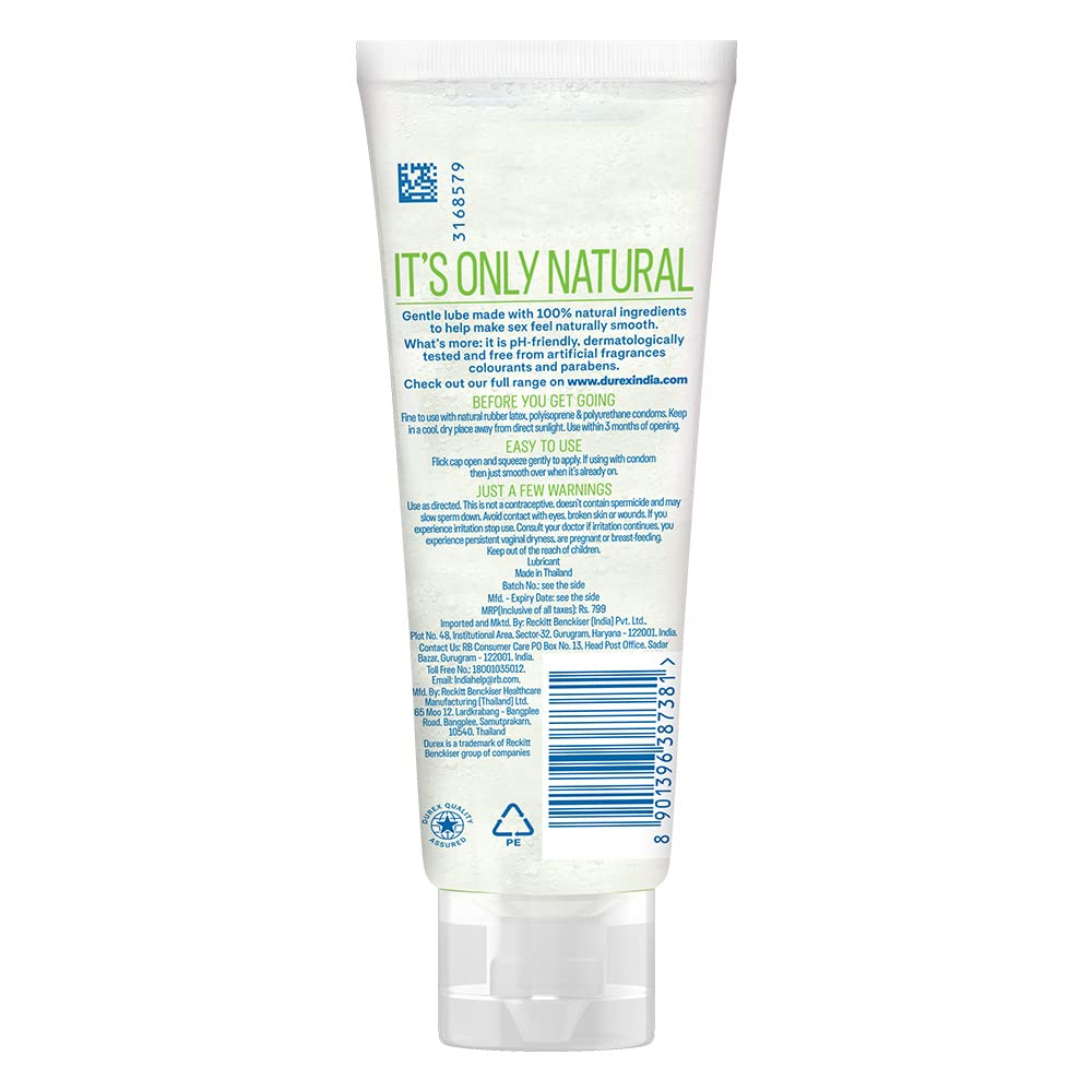 Durex Naturals Intimate Lubricant Gel | Water-Based - 100ml