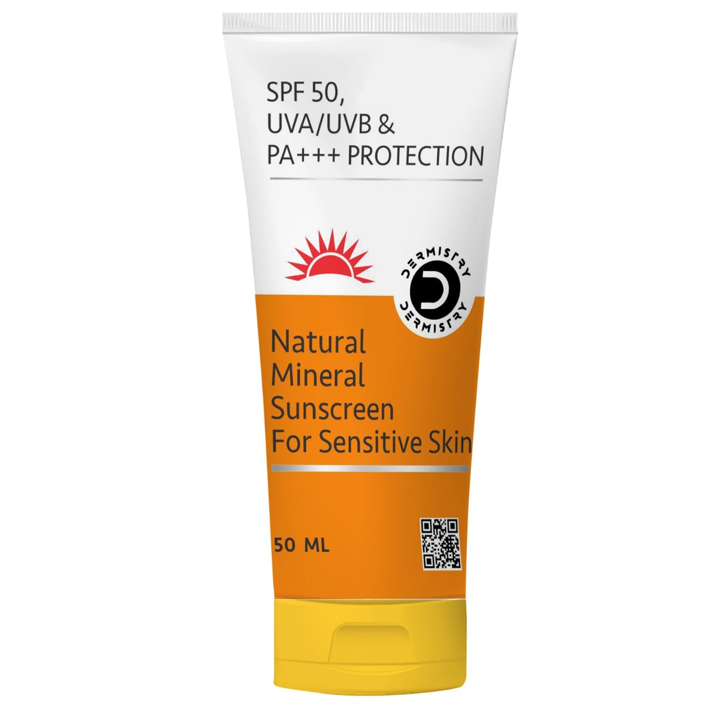 Dermistry Natural Mineral Based Sunscreen SPF-50 for Sensitive Skin