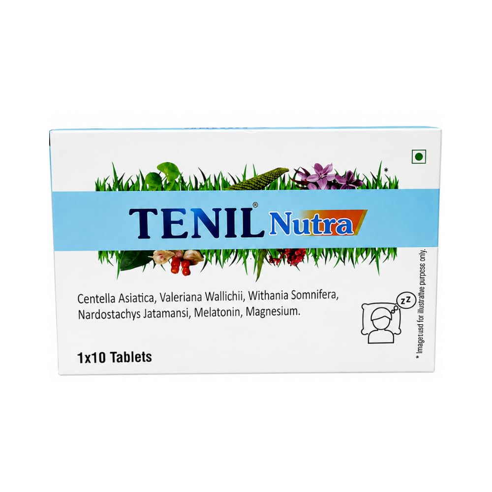 Ayulabs Tenil Nutra Tablet | Neuro-Protective & Nerve Health Support | Pack of 20 (2x10 Strips)