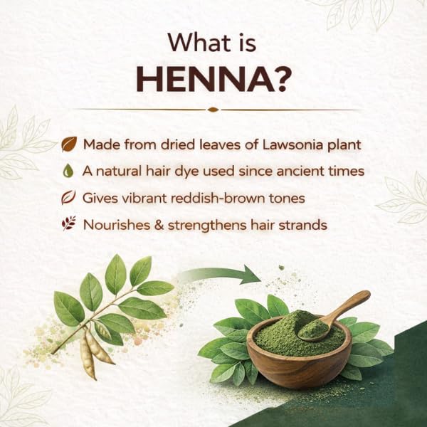 Pure Nutrition Natural Henna Powder 200g | Herbal Hair Color & Scalp Care | Natural Hair Care