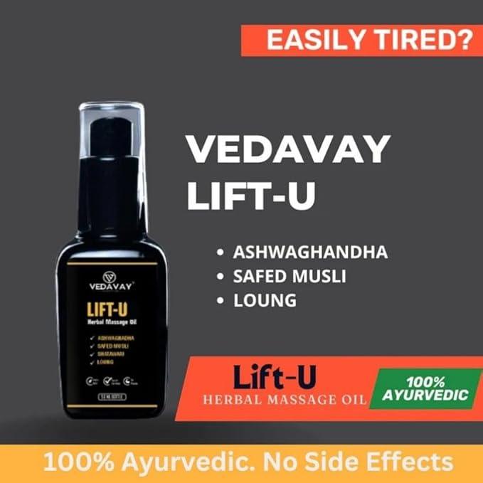 Vedavay Lift U Gold Lift U Massage Oil