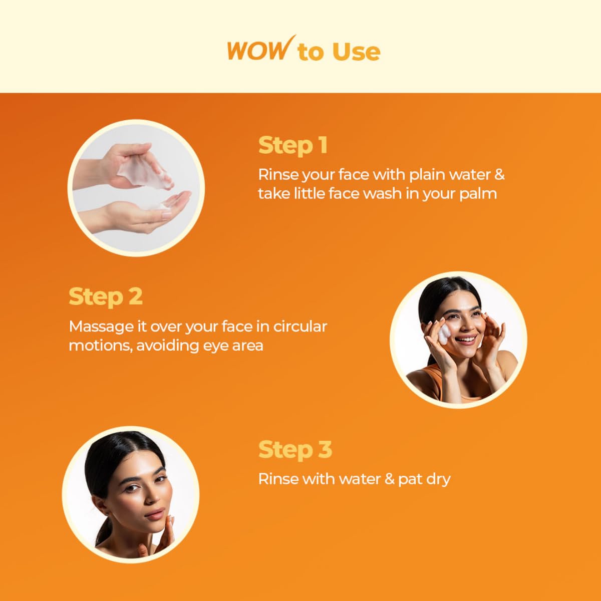 WOW Skin Science Vitamin C & Niacinamide Foaming Face Wash - 150ml