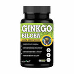 Adorreal Ginkgo Biloba Extract Capsules (60 Capsules) | Supports Brain Health, Memory, Focus & Peripheral Circulation