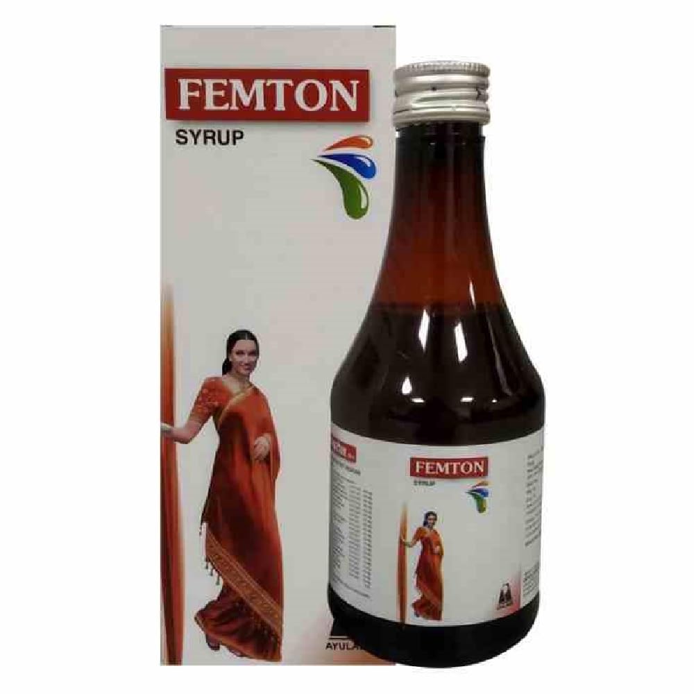 Ayulabs Femton Syrup | Comprehensive Uterine Health & Restorative Tonic | 200 ml