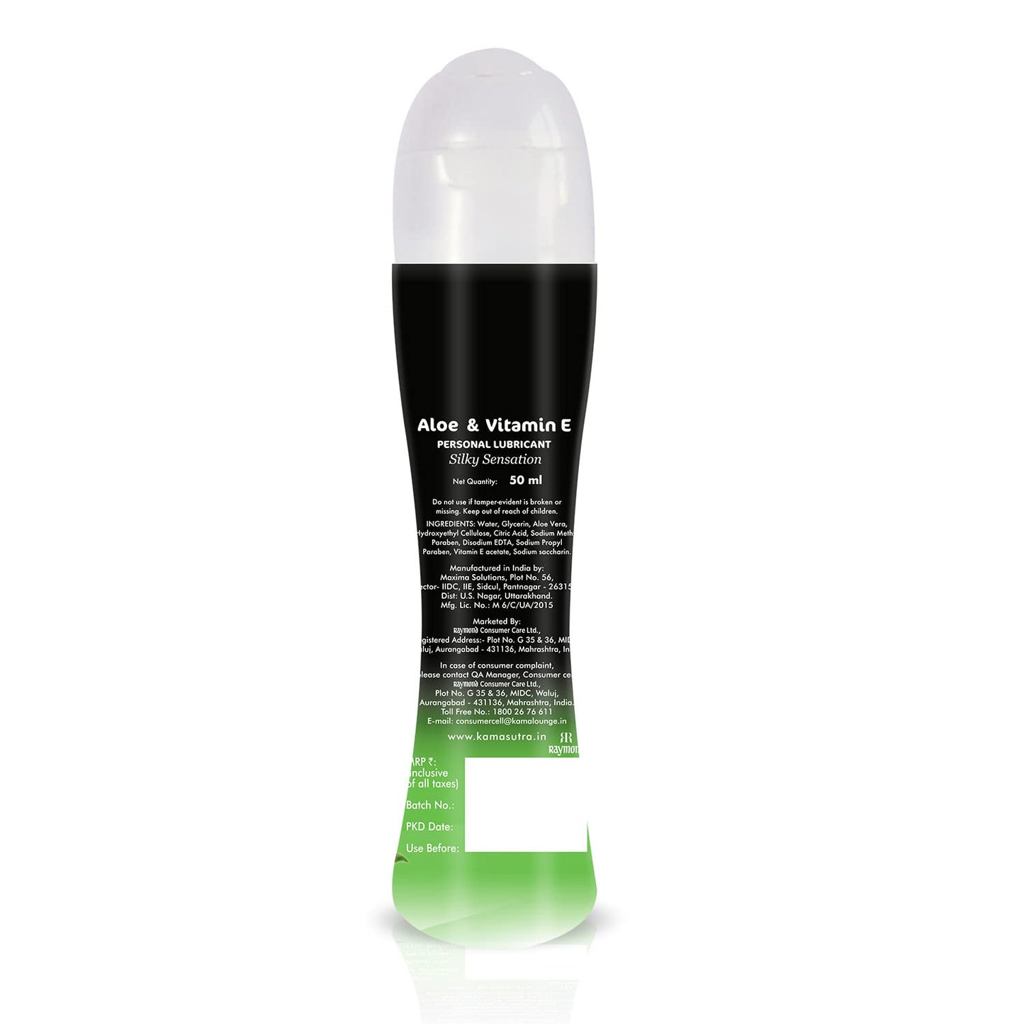 KamaSutra Water-Based Aloe and Vitamin E Personal Lubricant - 50ml