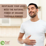 Pure Nutrition Organic Triphala Powder - 227g | 100% Pure and Natural | Supports Digestion, Detoxification, and Overall Wellness