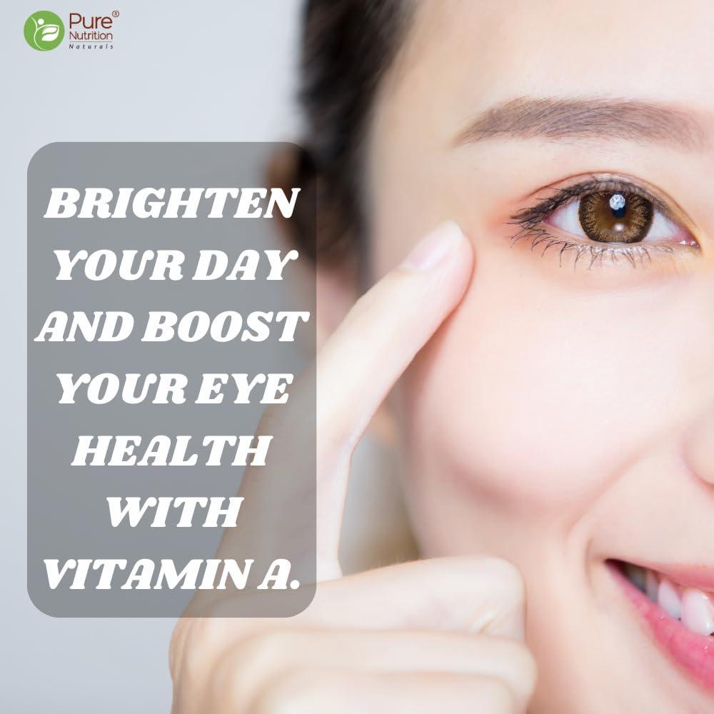 Pure Nutrition Plant-Based Vitamin A Capsules - 60 Capsules