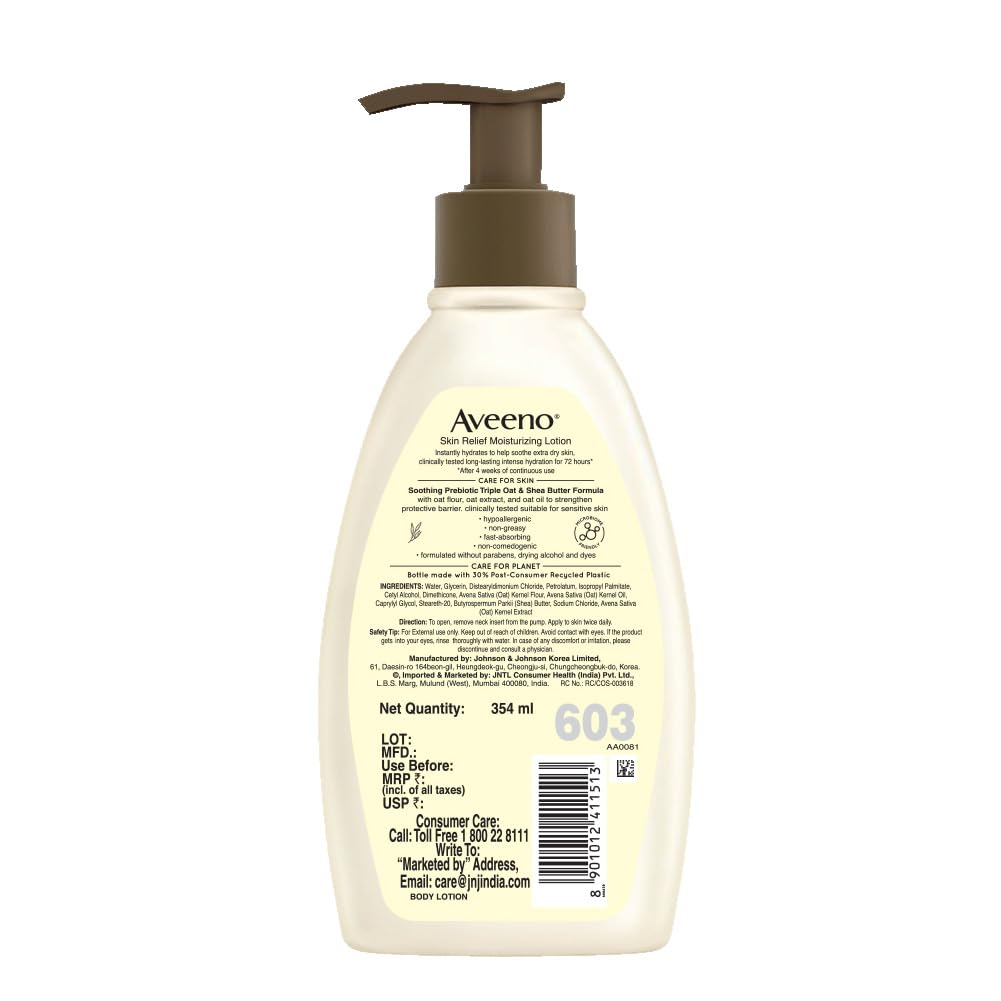 Aveeno Skin Relief Moisturizing Lotion - 354ml
