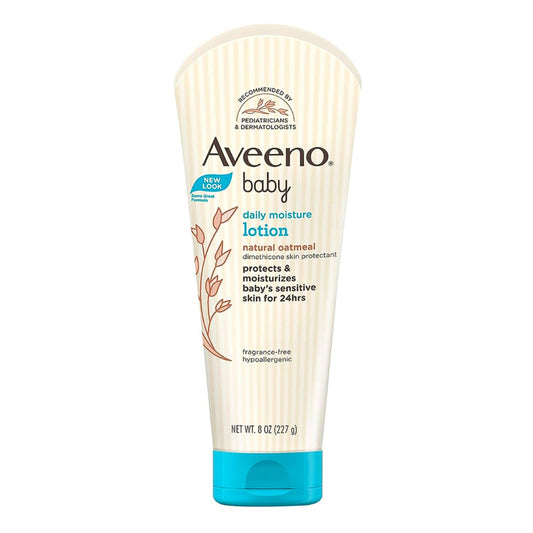 Aveeno Baby Daily Moisture Lotion with Natural Oatmeal - 227gm