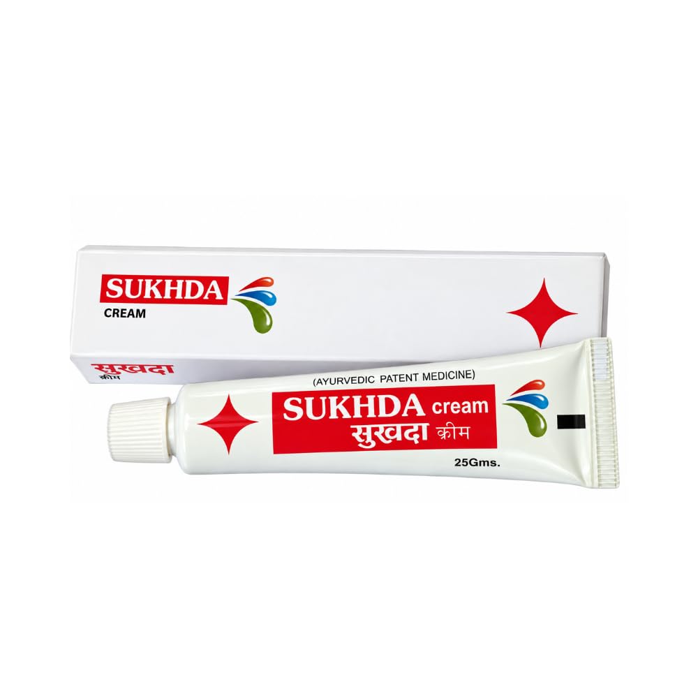 Ayulabs Sukhda Cream | For Piles, Anal Fissures & Anorectal Care | Pack of 2 (25 gm Each)