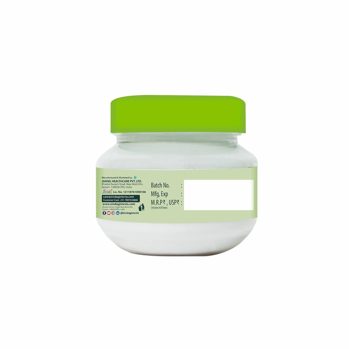 Zindagi Stevia Liquid (FosStevia) & Natural Stevia Powder | 100% Natural Zero-Calorie Sugar-Free Sweetener Combo Pack