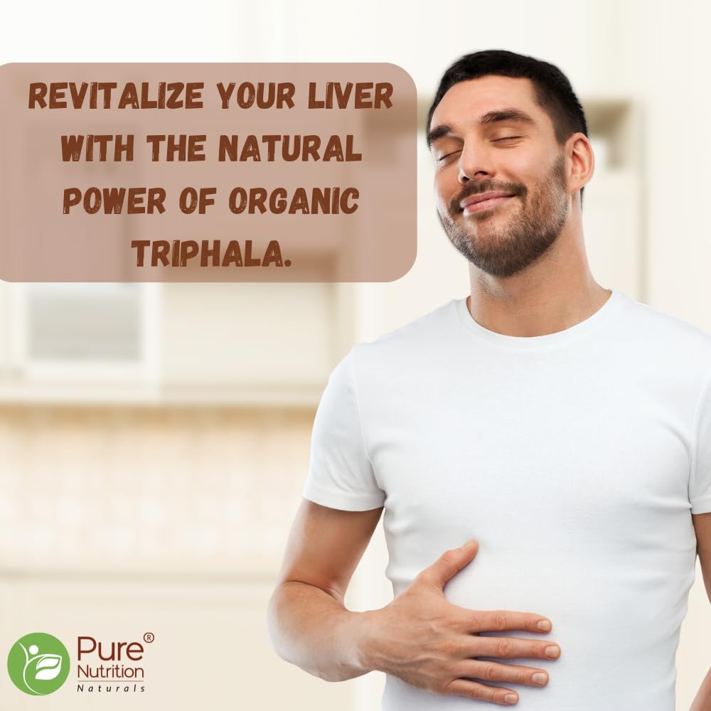 Pure Nutrition Organic Triphala Tablets