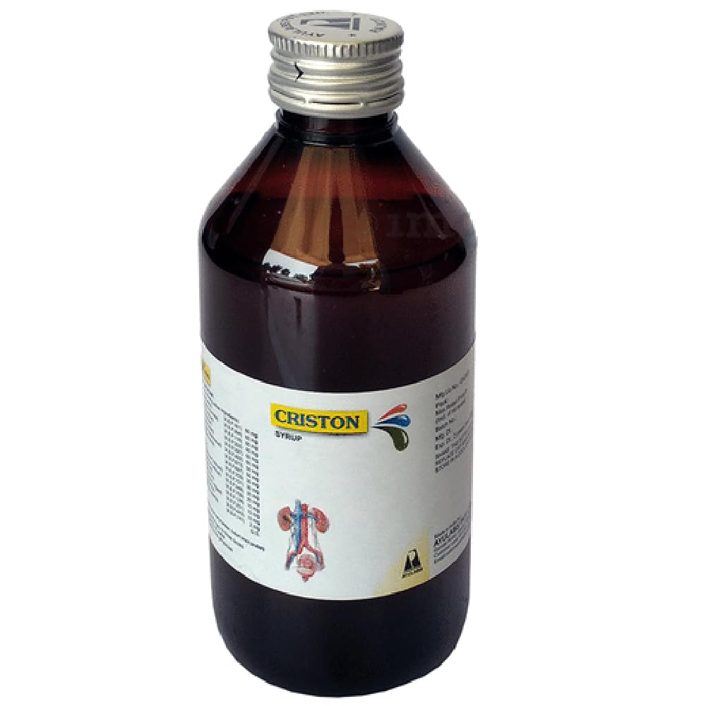 Ayulabs Criston Syrup | For Kidney Stones, Burning Urination & UTI Relief | 200 ml