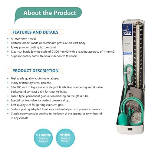 Diamond BP MR120 Mercurial Deluxe BP Monitor