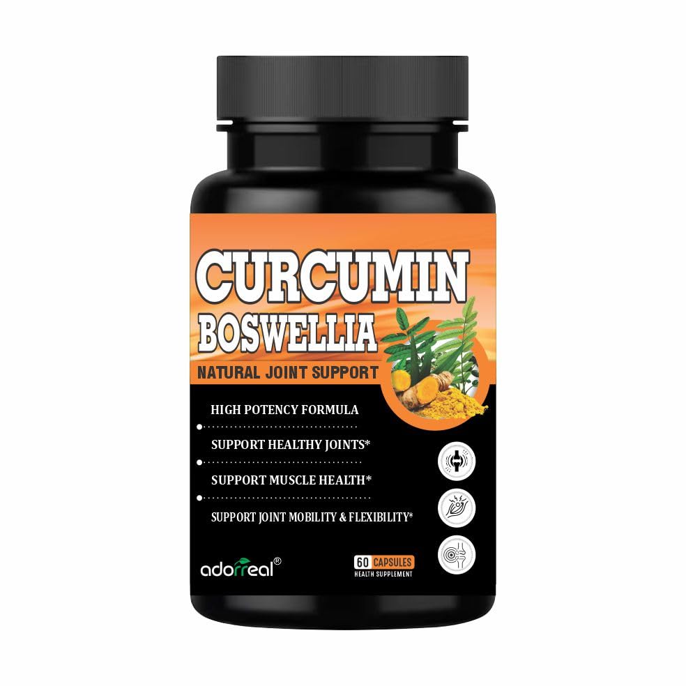 Adorreal Curcumin Boswellia Capsule | 30  Capsules