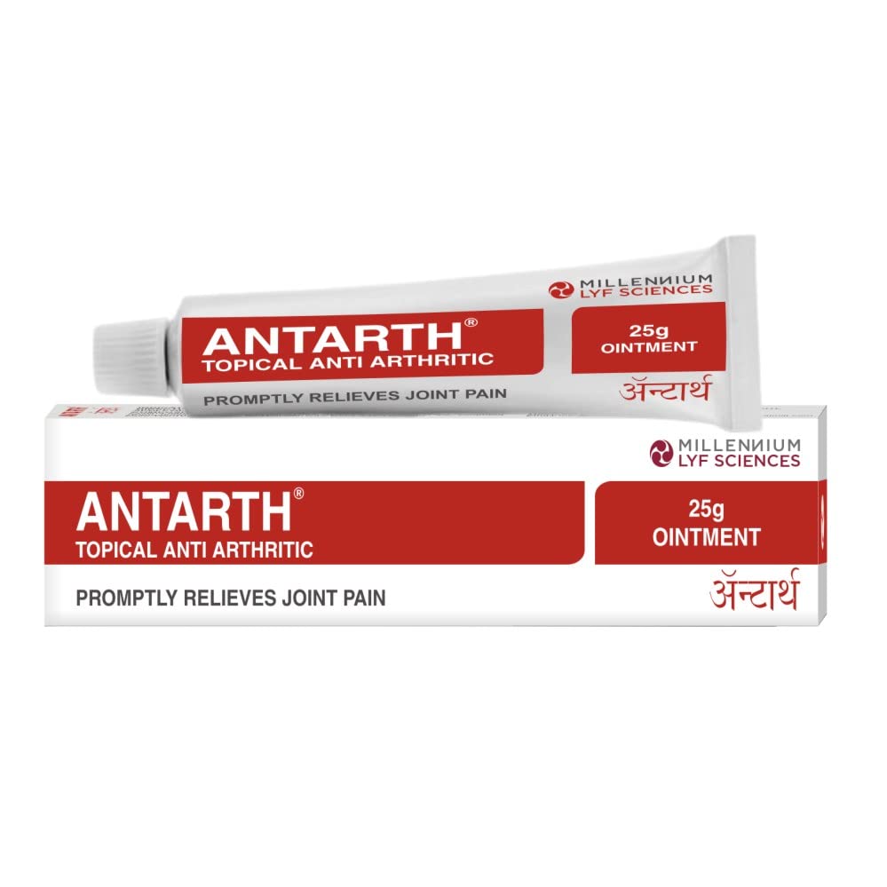Millennium Herbal Care Antarth Topical Anti Arthritic Ointment (25gm Each) (Pack of 4)
