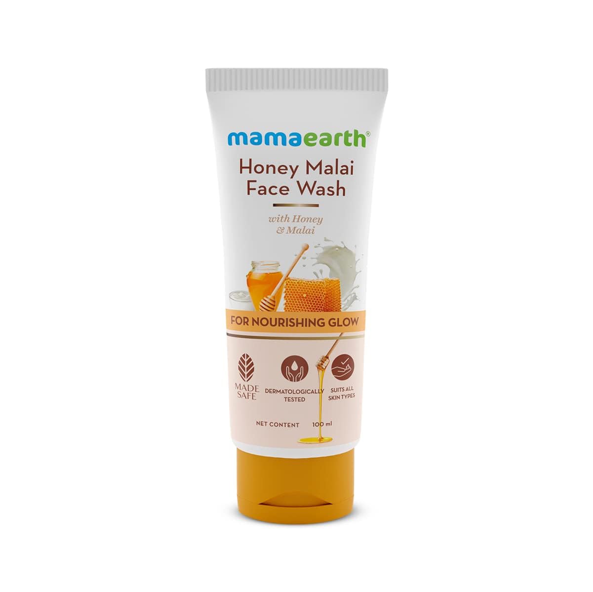 Mamaearth Honey Malai Face Wash - 100ml