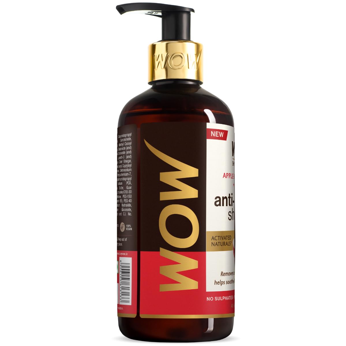WOW Skin Science Apple Cider Vinegar Shampoo - 200ml